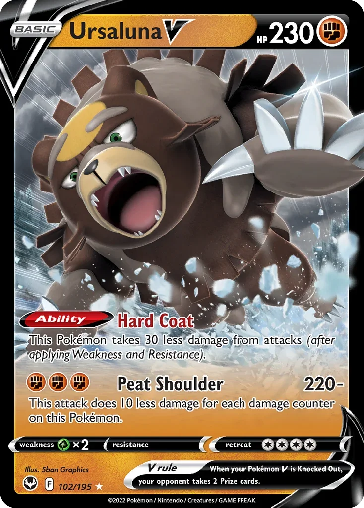 102/195 from Silver Tempest Ultra Rare Pokemon Card