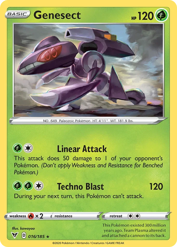016/185 from Vivid Voltage Holo Rare Pokemon Card