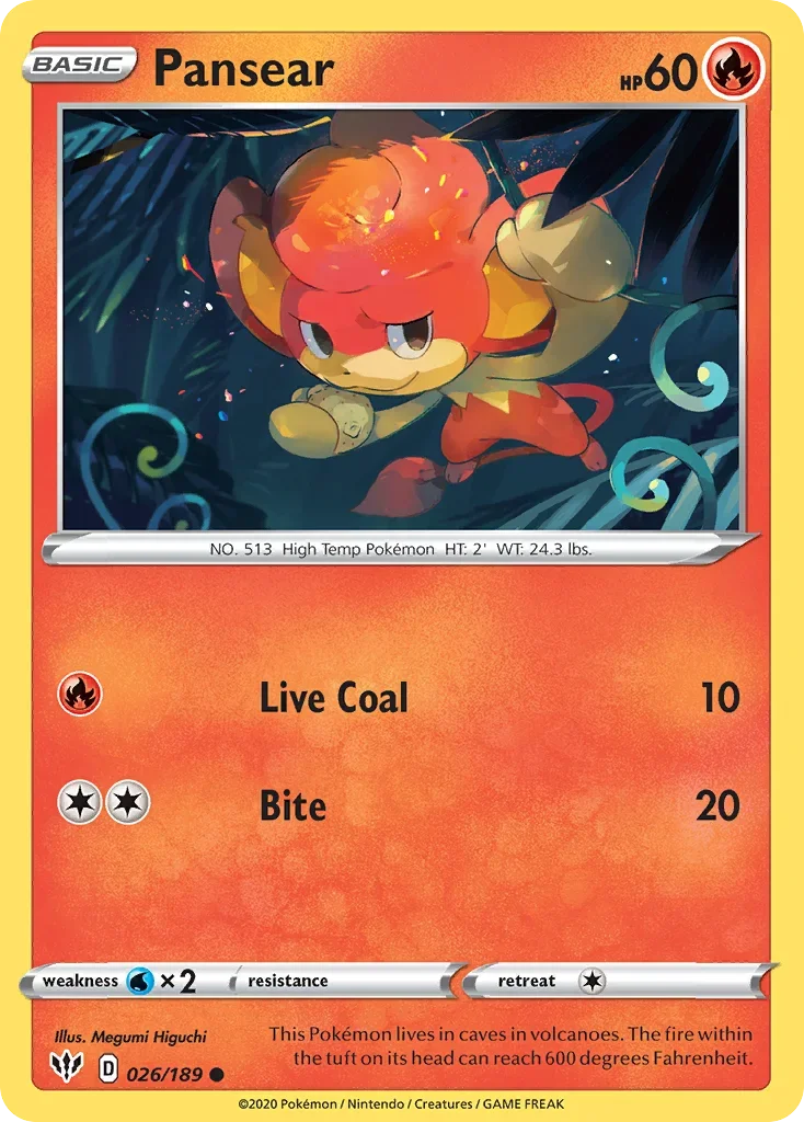 026/189 from Darkness Ablaze Common Pokemon Card