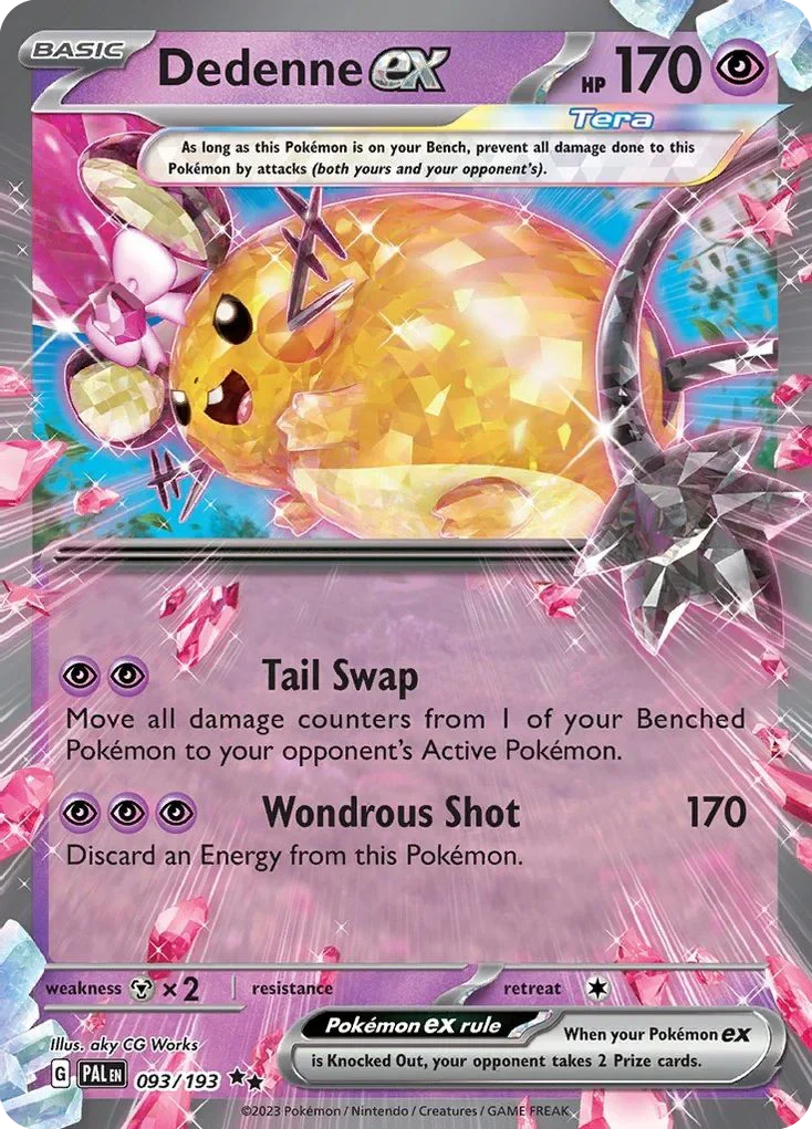 093/193 from Paldea Evolved Double Rare Pokemon Card