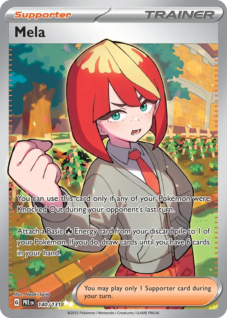140/131 from Prismatic Evolutions Card List Ultra Rare Pokemon Card