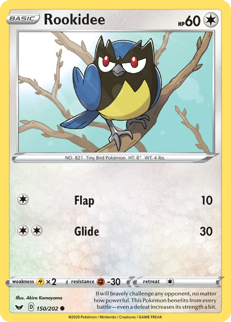 150/202 from Sword & Shield Common Pokemon Card