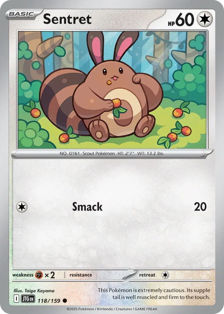 118/159 from Journey Together Common Pokemon Card