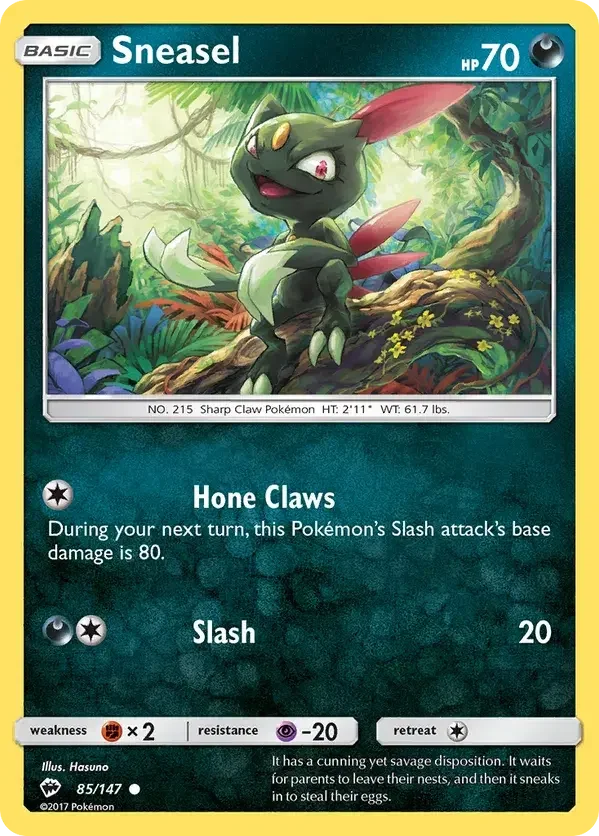085/147 from Burning Shadows Common Pokemon Card