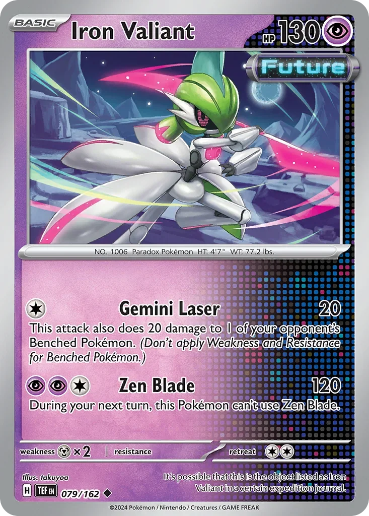 079/162 from Temporal Forces Uncommon Pokemon Card