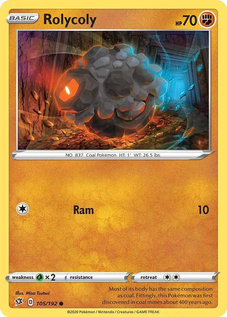 105/192 from Rebel Clash Common Pokemon Card