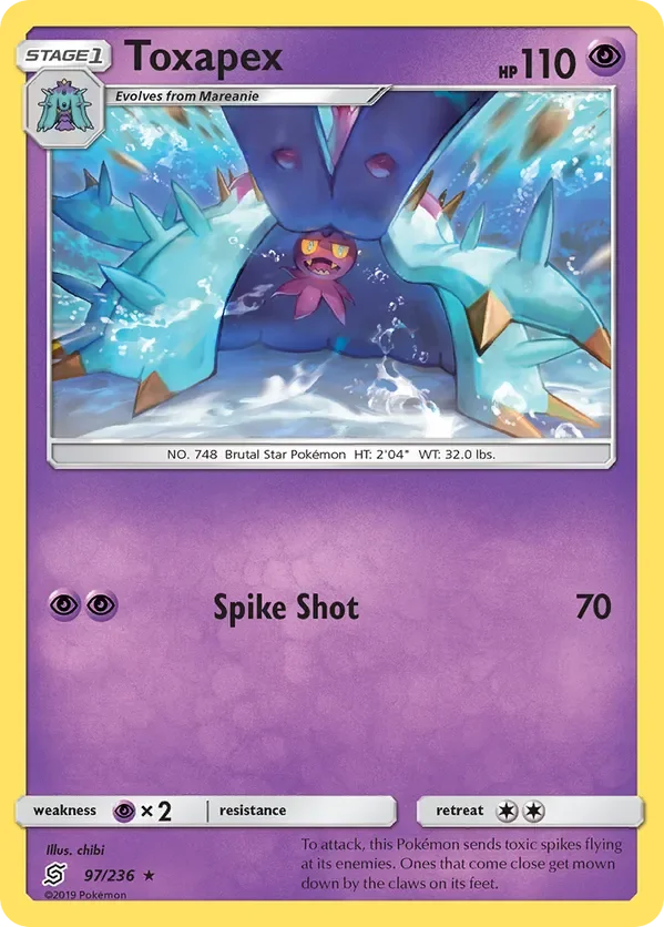 97/236 from Unified Minds Rare Pokemon Card