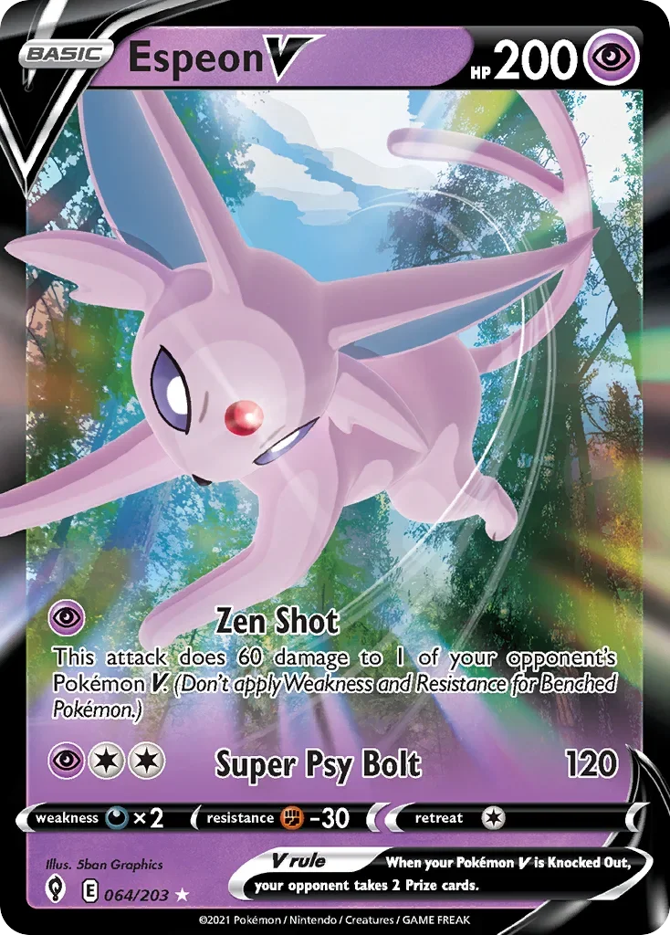 064/203 from Evolving Skies Ultra Rare Pokemon Card