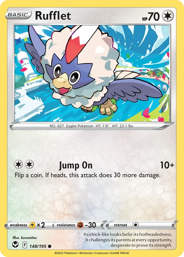 148/195 from Silver Tempest Common Pokemon Card