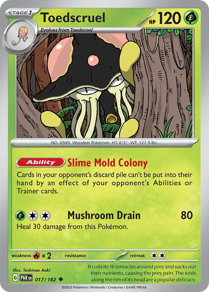 017/182 from Paradox Rift Uncommon Pokemon Card