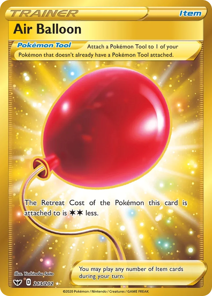 213/202 from Sword & Shield Gold Secret Rare Trainer Card
