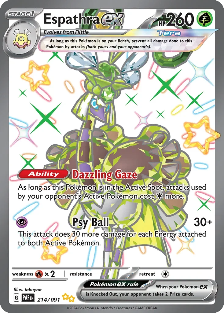 214/091 from Paldean Fates Shiny Ultra Rare Pokemon Card