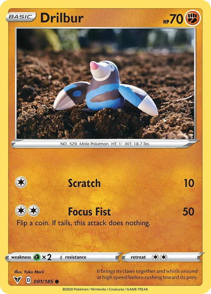 091/185 from Vivid Voltage Common Pokemon Card