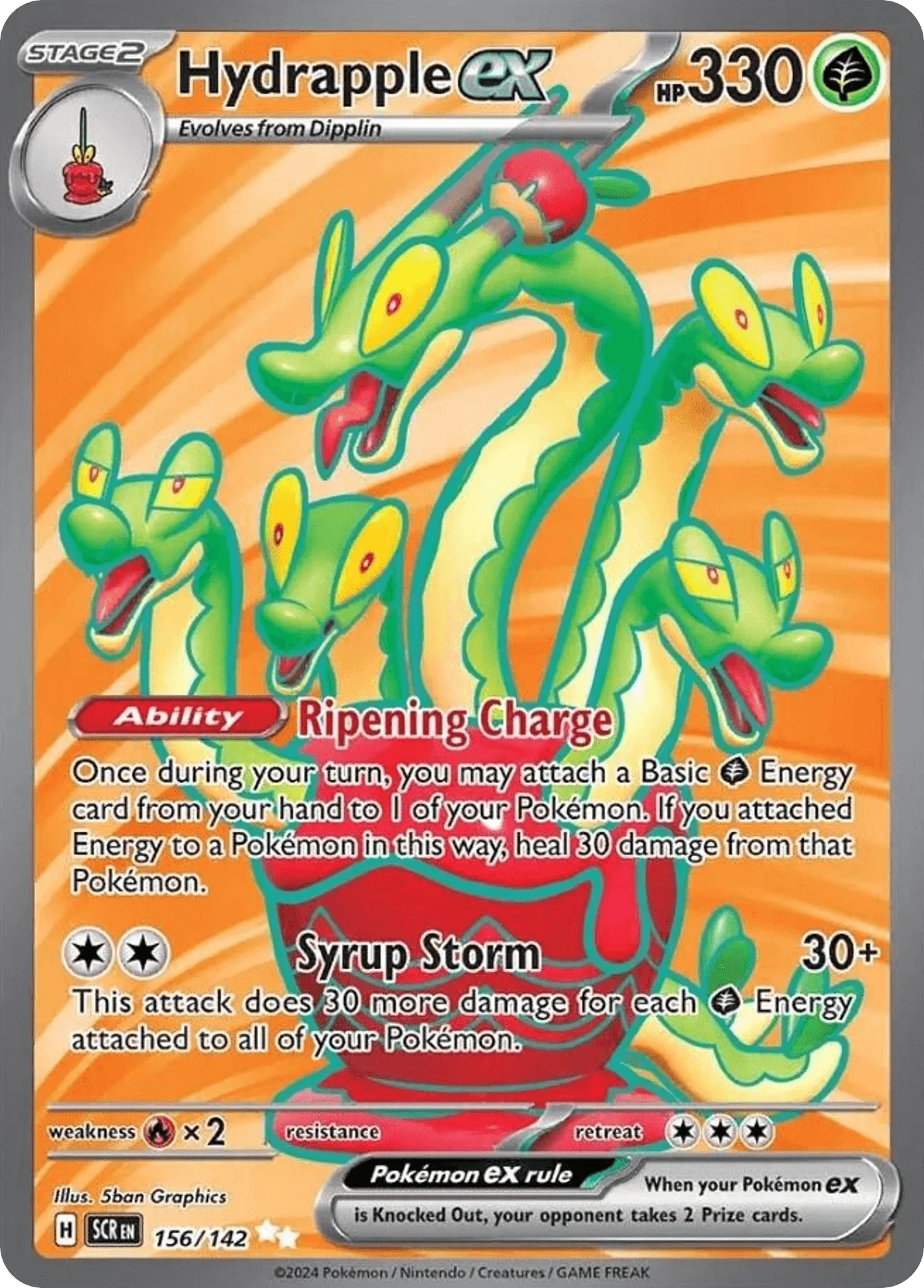 156/142 from Stellar Crown Card List Ultra Rare Pokemon Card