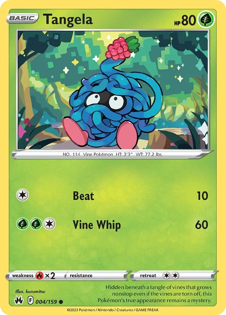 004/159 from Crown Zenith Common Pokemon Card