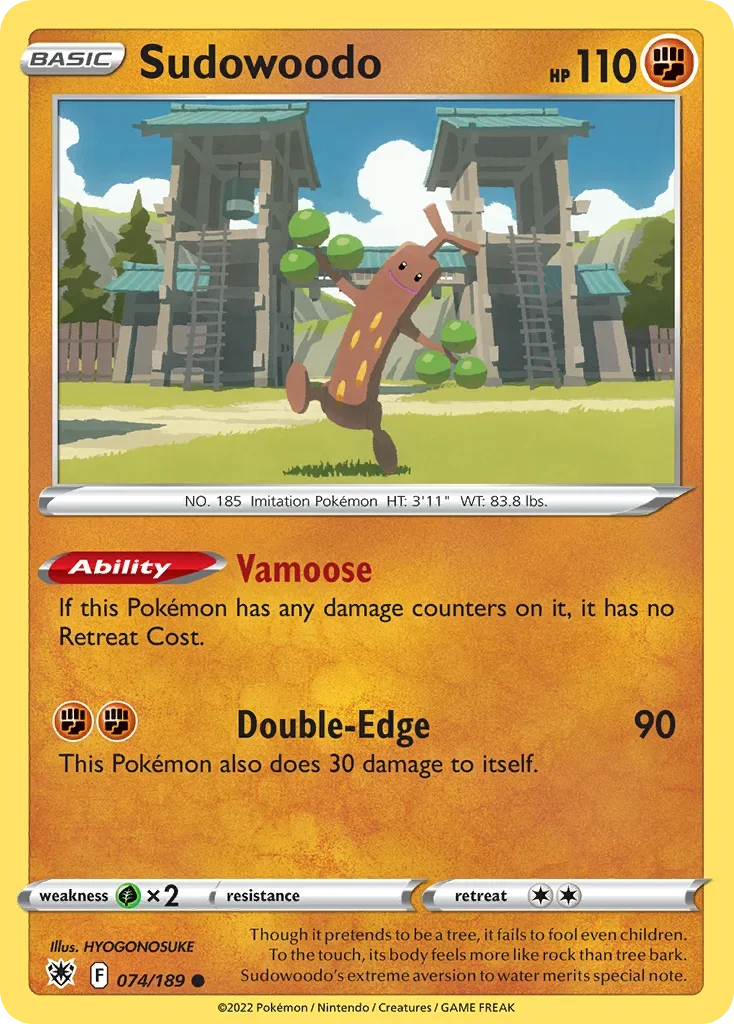 074/189 from Astral Radiance Common Pokemon Card