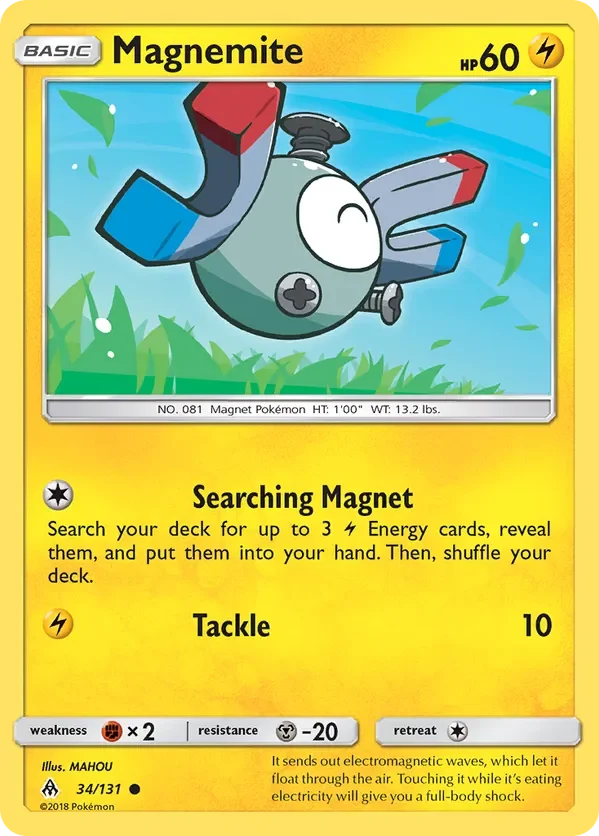 34/131 from Forbidden Light Common Pokemon Card