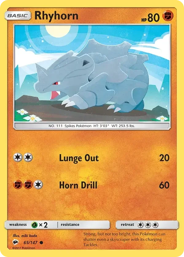 065/147 from Burning Shadows Common Pokemon Card