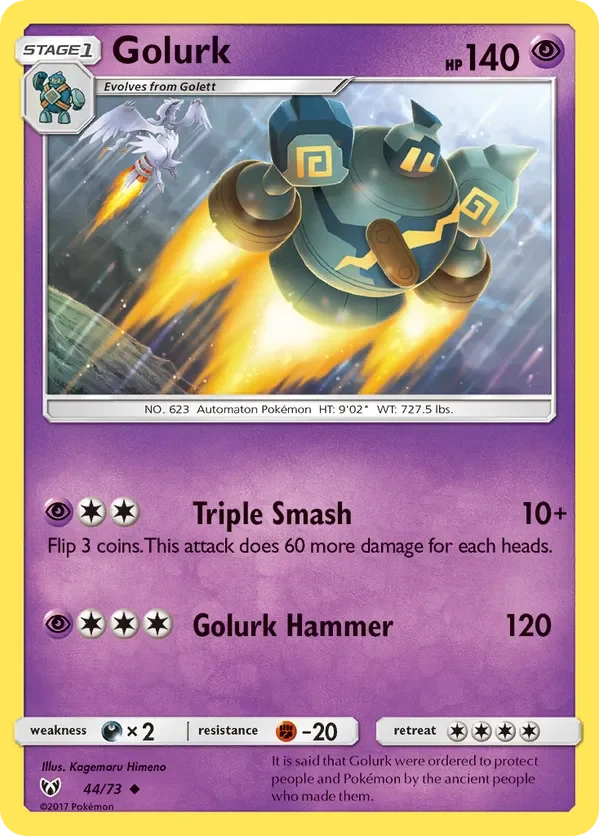 44/73 from Shining Legends Uncommon Pokemon Card