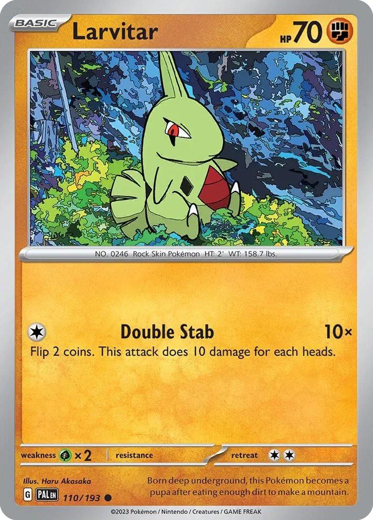 110/193 from Paldea Evolved Common Pokemon Card