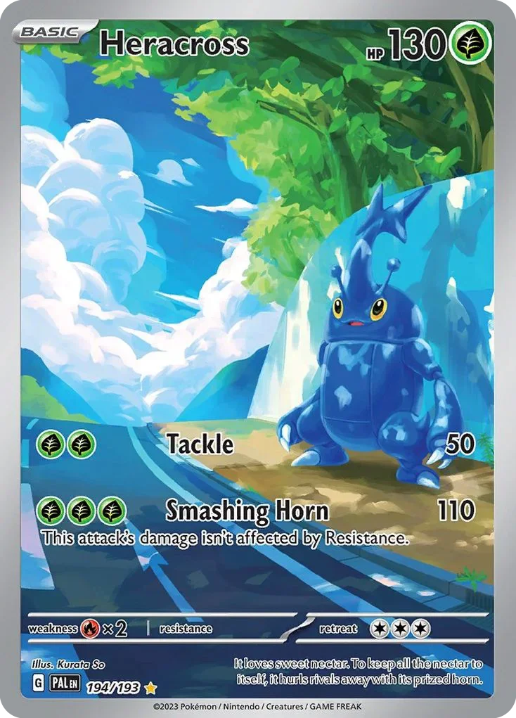 194/193 from Paldea Evolved Illustration Rare Pokemon Card
