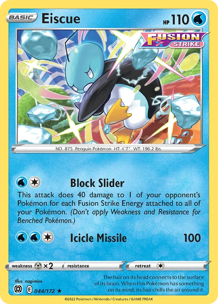 044/172 from Brilliant Stars Rare Pokemon Card