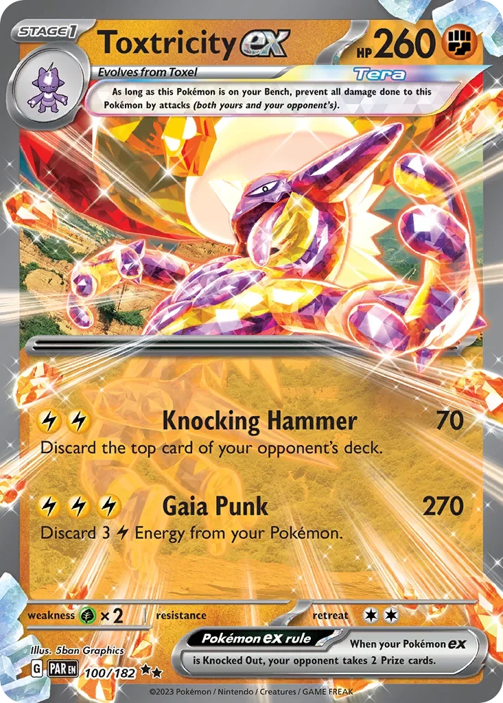 100/182 from Paradox Rift Double Rare Pokemon Card