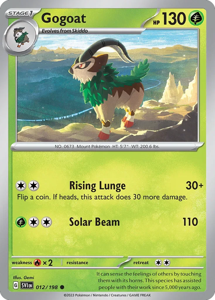 012/198 from Scarlet & Violet Common Pokemon Card