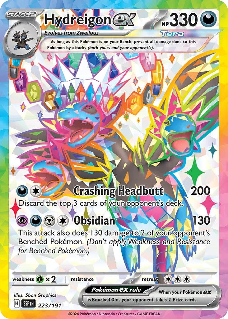 223/191 from Surging Sparks Card List Ultra Rare Pokemon Card