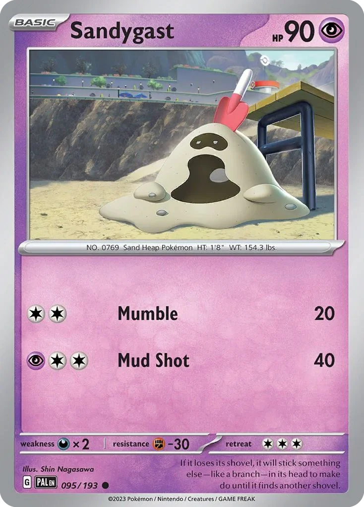 095/193 from Paldea Evolved Common Pokemon Card