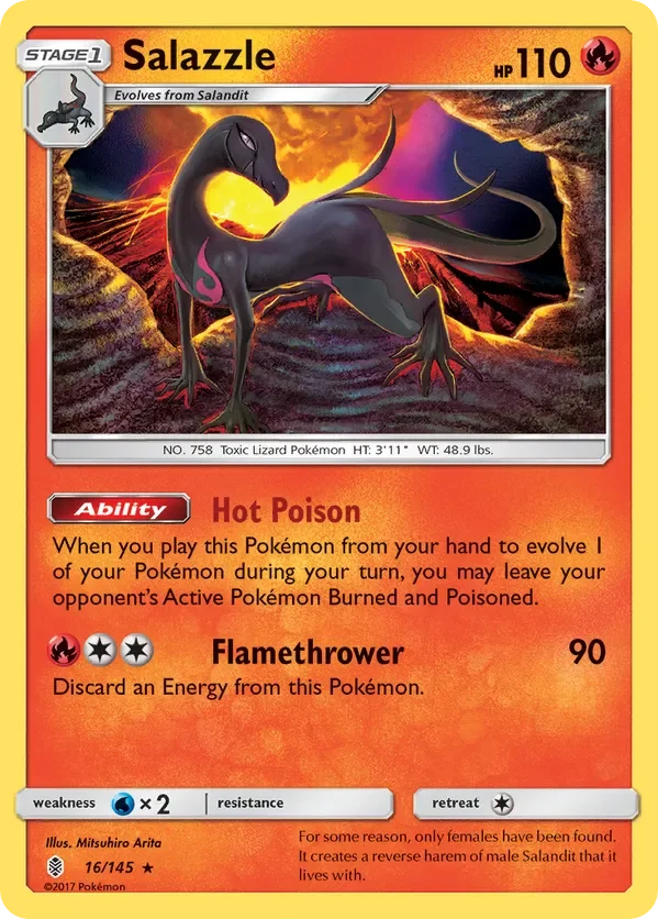 16/145 from Guardians Rising Rare Pokemon Card