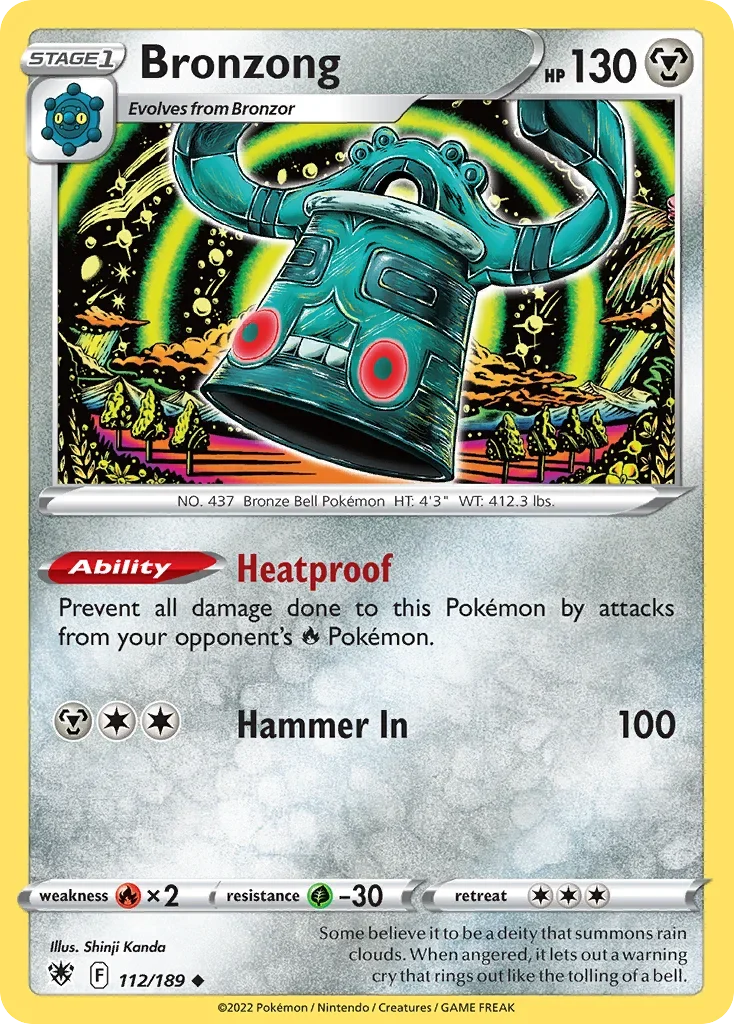 112/189 from Astral Radiance Uncommon Pokemon Card