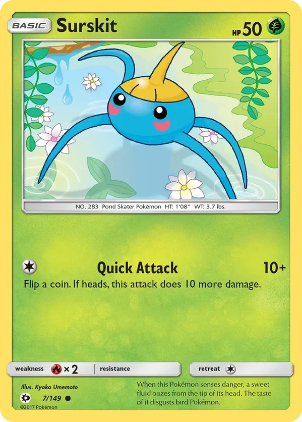 7/149 from Sun & Moon Base Common Pokemon Card