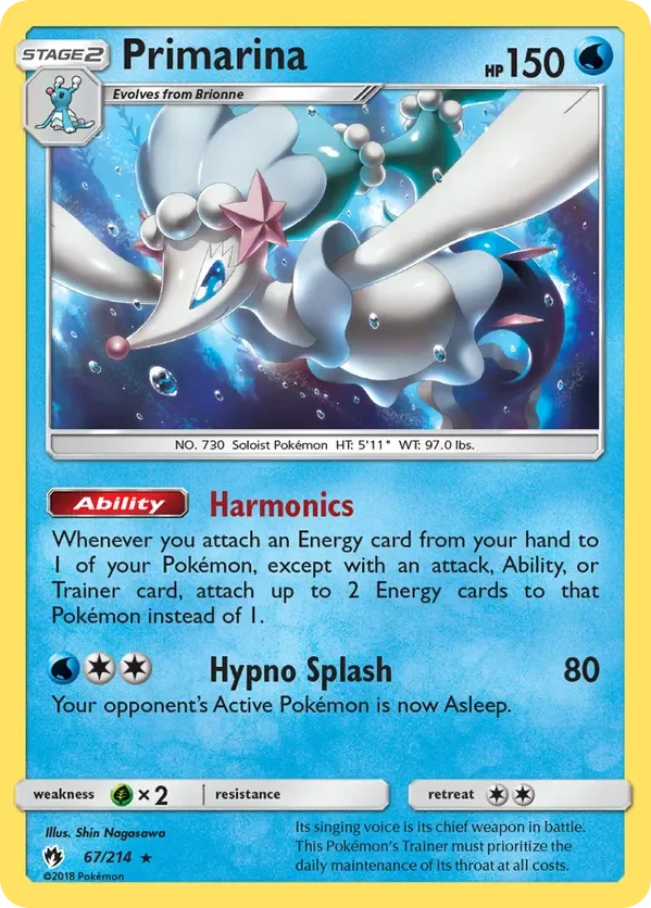 67/214 from Lost Thunder Rare Pokemon Card