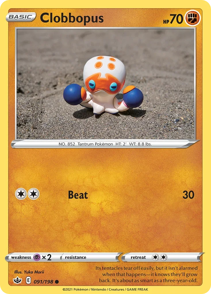091/198 from Chilling Reign Common Pokemon Card