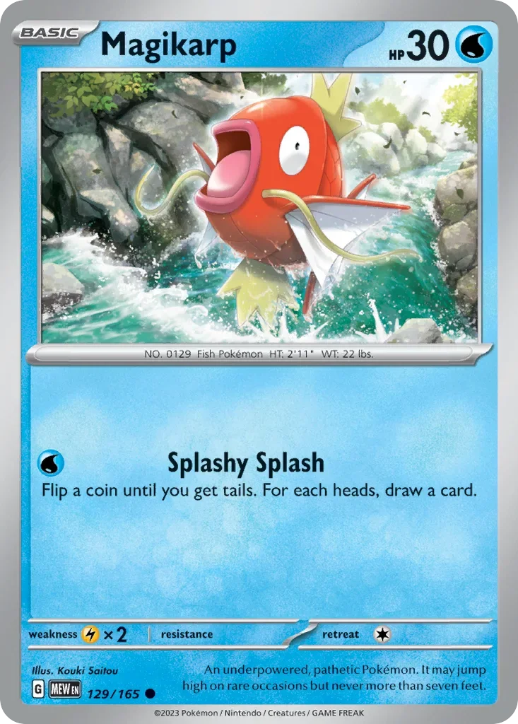 129/165 from 151 Common Pokemon Card