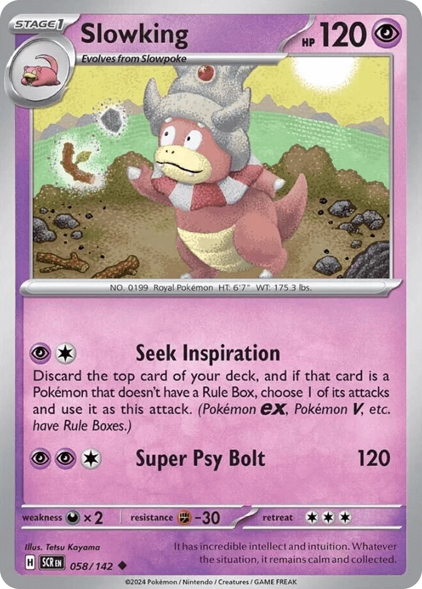 058/142 from Stellar Crown Card List Uncommon Pokemon Card