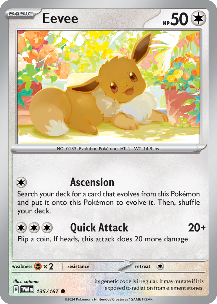 135/167 from Twilight Masquerade Common Pokemon Card
