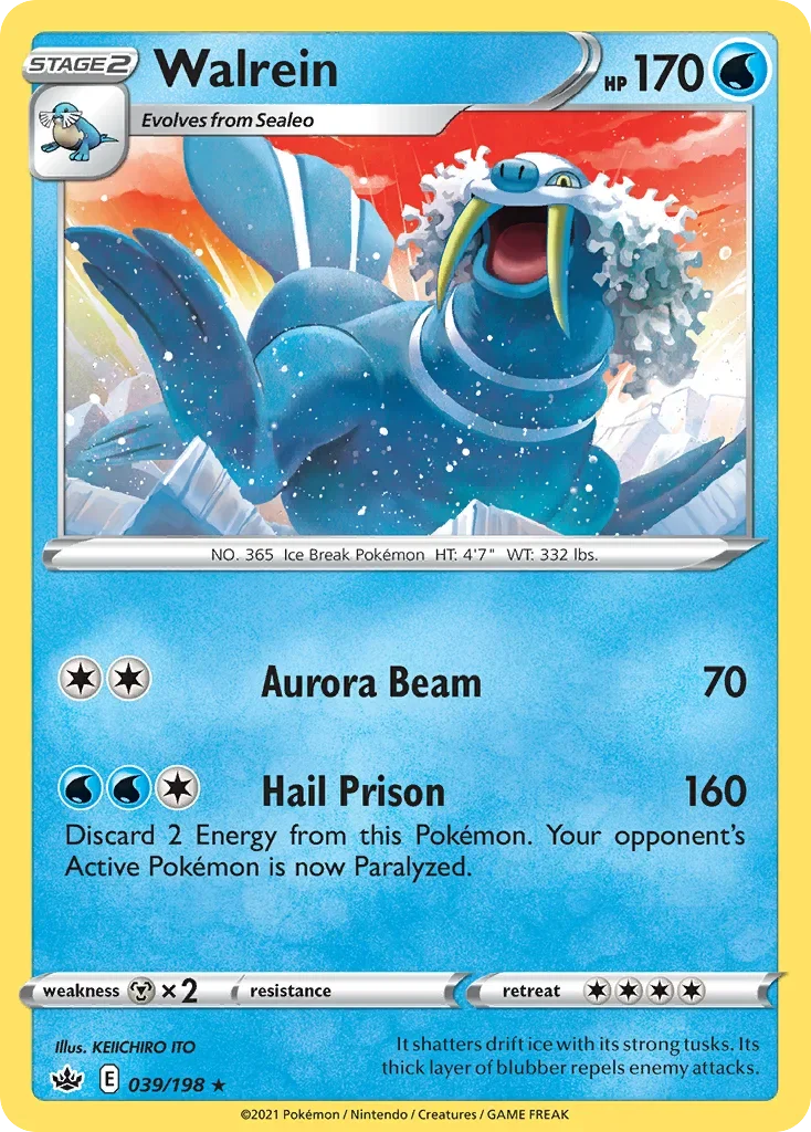 039/198 from Chilling Reign Rare Pokemon Card