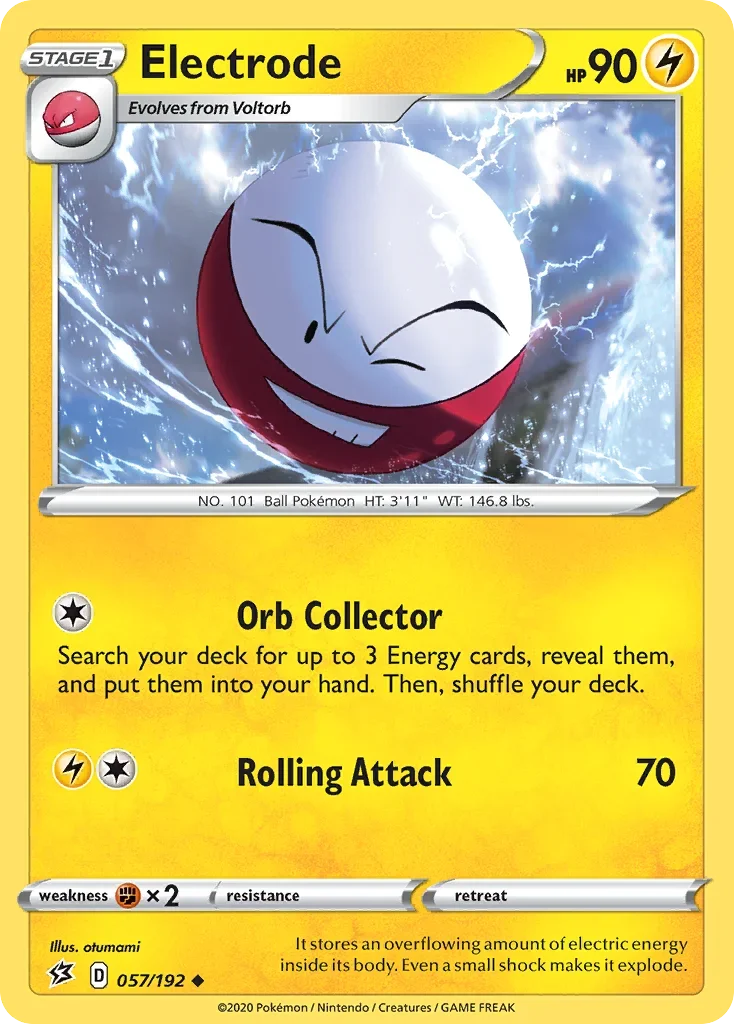 057/192 from Rebel Clash Uncommon Pokemon Card