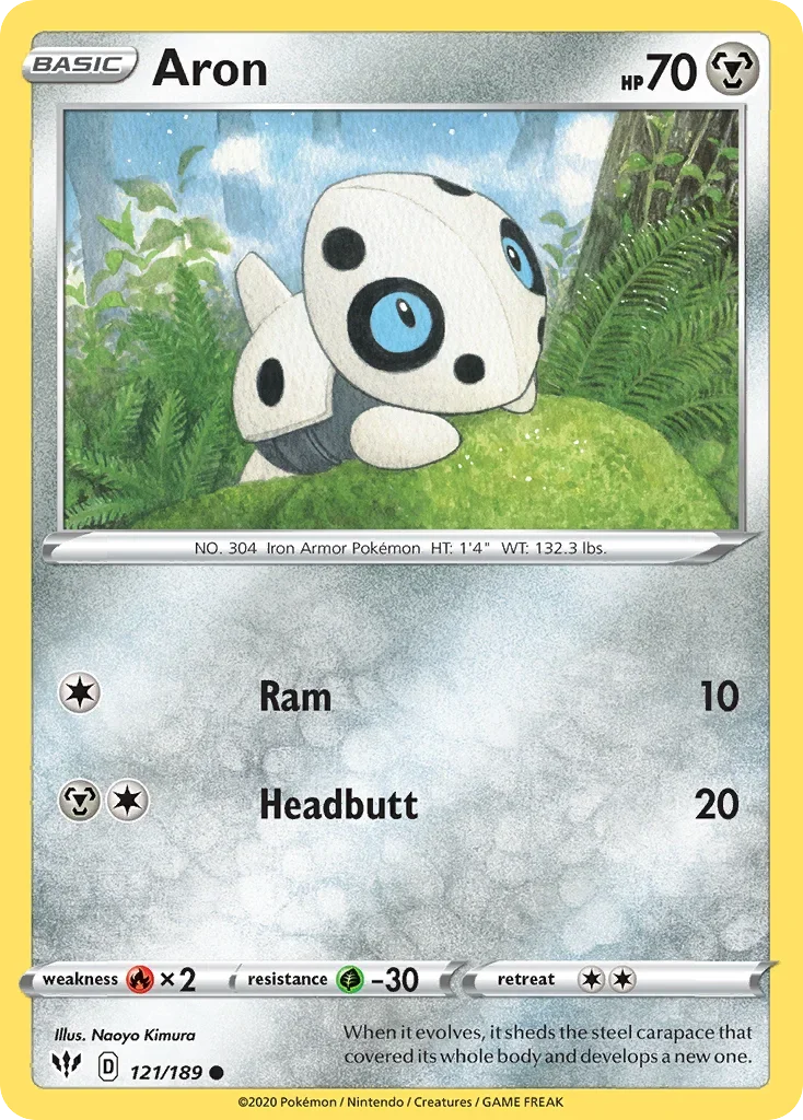 121/189 from Darkness Ablaze Common Pokemon Card
