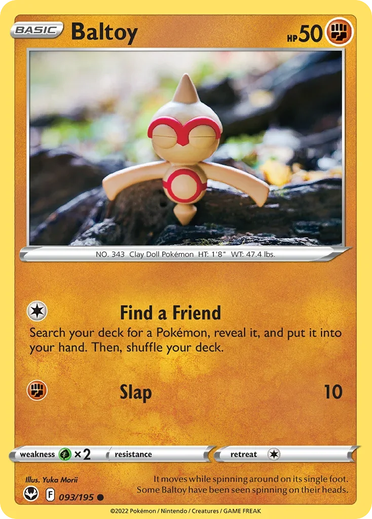 093/195 from Silver Tempest Common Pokemon Card