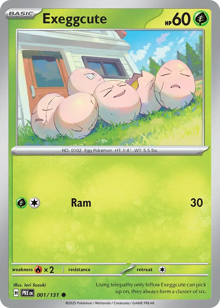 001/131 from Prismatic Evolutions Card List Common Pokemon Card