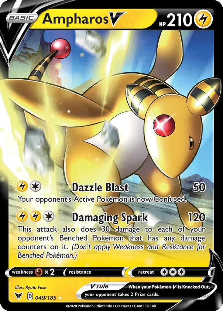 049/185 from Vivid Voltage Ultra Rare Pokemon Card