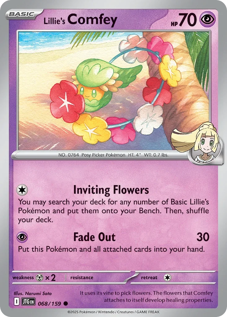 068/159 from Journey Together Common Pokemon Card