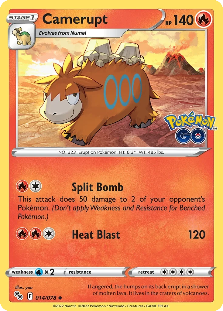 014/078 from Pokemon GO Uncommon Pokemon Card