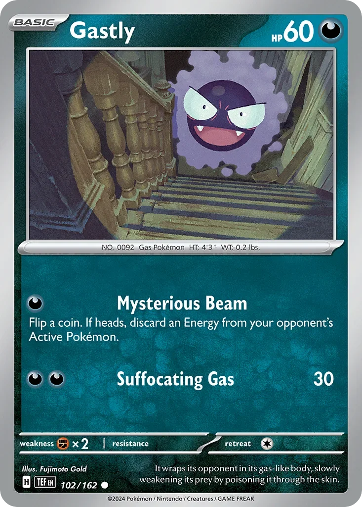 102/162 from Temporal Forces Common Pokemon Card