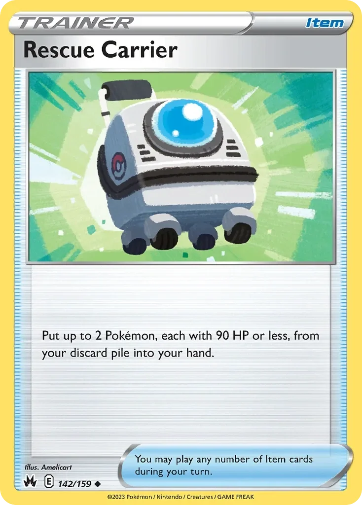 142/159 from Crown Zenith Uncommon Pokemon Card