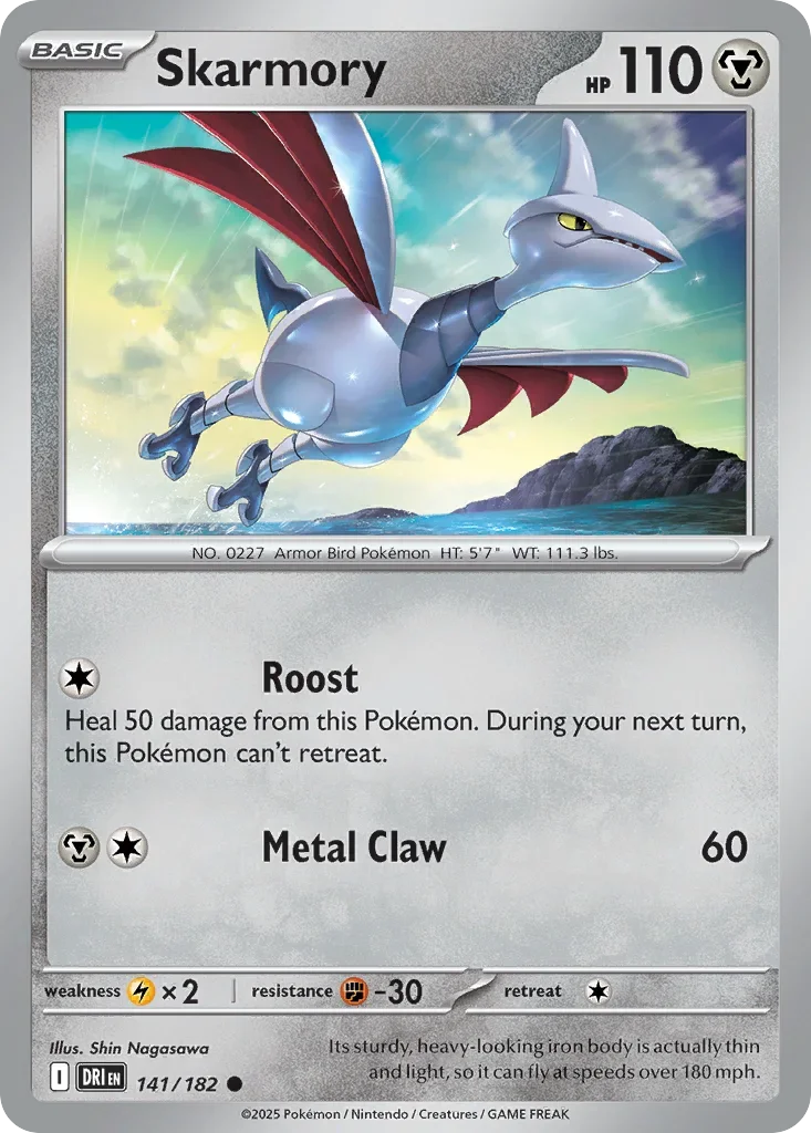 141/182 from Destined Rivals Common Pokemon Card