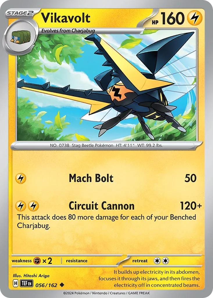 056/162 from Temporal Forces Card List Uncommon Pokemon Card